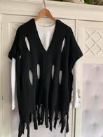 Poncho trui maat 52/54, Kleding | Dames, Ophalen of Verzenden, Zo goed als nieuw, Zwart, Trui of Vest