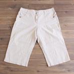 Revolution Casual Broek 581 (Maat 44) - 581 € 20,-, Kleding | Dames, Revolution Casual, Kort, Beige, Maat 42/44 (L)