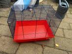 Reis/nood hamsterkooi, Dieren en Toebehoren, Knaagdieren en Konijnen | Hokken en Kooien, Kooi, Gebruikt, Minder dan 75 cm, Hamster