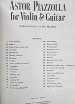 Astor Piazzolla - Viool & Gitaar - Nieuw!, Muziek en Instrumenten, Bladmuziek, Gitaar, Wereldmuziek, Nieuw, Ophalen of Verzenden