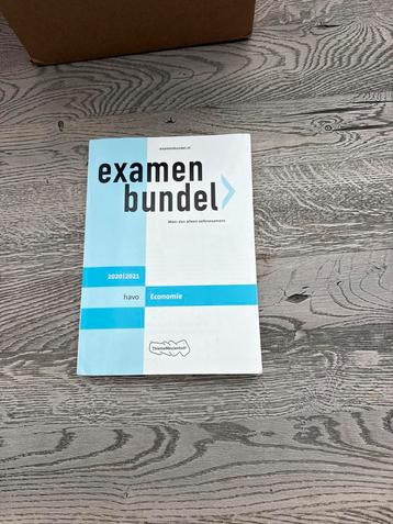 Examenbundel Economie HAVO 2020/2021 beschikbaar voor biedingen