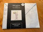Pepe Heykoop Papieren Vaas Cover - Marble White, Overige materialen, Wit, Nieuw, Ophalen of Verzenden
