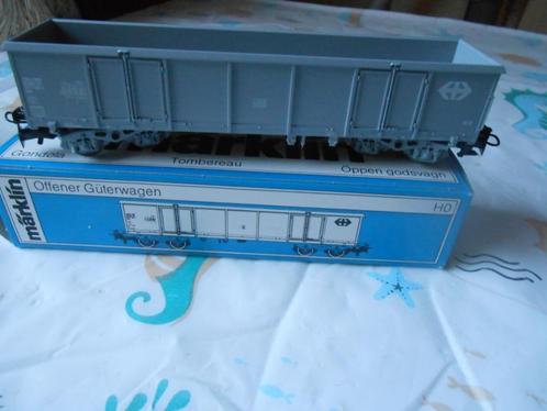 Märklin 4689 EAOS, Zwitserland 4 assige hoog boordwagon, Hobby en Vrije tijd, Modeltreinen | H0, Nieuw, Wagon, Wisselstroom, Märklin