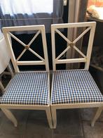 2 brocante eetkamerstoelen!, Ophalen of Verzenden