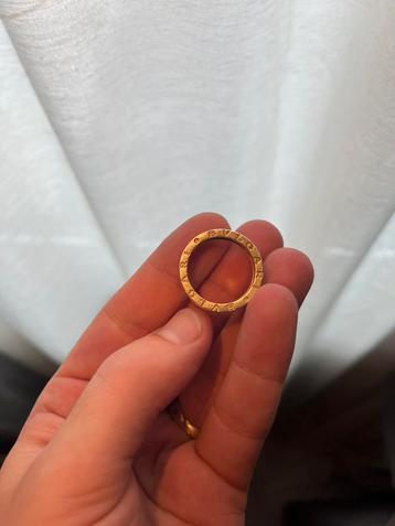 Gouden Bvlgari Ring B.zero 1 in 14 Karaat maat 23 beschikbaar voor biedingen
