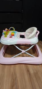 Baby roze loopstoel, Ophalen, Zo goed als nieuw, Overige typen, Met licht