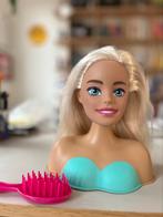 Kappop Barbie met haarborstel, Kinderen en Baby's, Ophalen of Verzenden, Zo goed als nieuw, Barbie