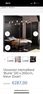 VT wonen bed / twijfelaar Hemelbed 120x200 zonder matras, Ophalen, Gebruikt, Twijfelaar, 120 cm