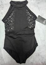 Bloch cl4345 zwart leotard turnpak gymnastics gym balletpak, Kindermaat 122 t/m 140, Ophalen of Verzenden, Nieuw, Turnpak(je)