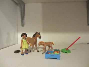 Playmobil Spirit Pru met paard en veulen beschikbaar voor biedingen