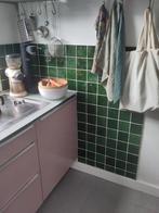 Cevica Spaanse groene zelij 10*10cm, Doe-het-zelf en Verbouw, Tegels, Ophalen, Nieuw, Minder dan 20 cm, Minder dan 20 cm