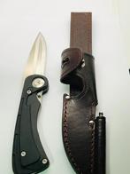 Unique Leatherman Ukiah Hunting Knife 154CM Blade Multitool, Gebruikt, Verzenden, Maarten@Vitnageknives.nl, Vitnageknives.nl