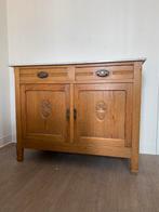 Marmer commode brocante antieke vintage kommode, Ophalen, Gebruikt, 50 tot 70 cm, 105 cm of meer