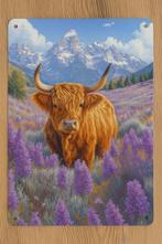 Wandbord Schotse Hooglander, Ophalen of Verzenden, Nieuw