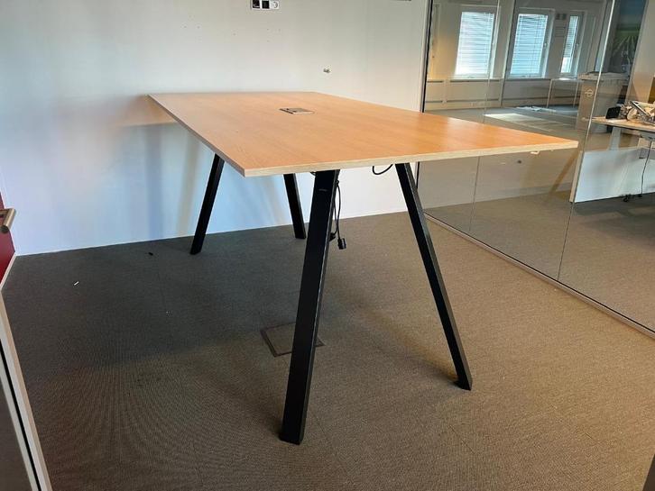 Ahrend - bartafel- vergadertafel - 240x120xH111 cm, 6 stuks, Huis en Inrichting, Tafels | Statafels, Gebruikt, Ophalen of Verzenden