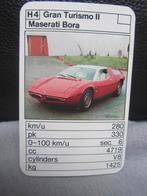 autokaartje  MASERATI BORA, Ophalen of Verzenden, Zo goed als nieuw, Auto's