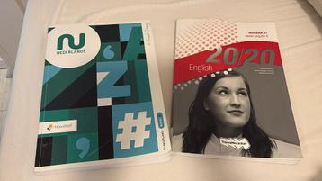 School boeken: Nederlands niveau 3f/English b1 beschikbaar voor biedingen