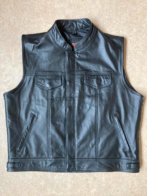 Leren Bikervest, maat L , Eurostars SBI, Motoren, Kleding | Motorkleding, Heren, Nieuw zonder kaartje, Ophalen of Verzenden