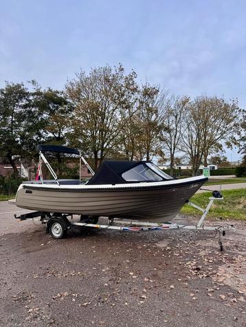 Maassloep 590 met 20pk Honda (2023) + Trailer beschikbaar voor biedingen