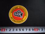 sticker logo leger CFK centraal filmbureau krijgsmacht, Ophalen, Zo goed als nieuw, Bedrijf of Vereniging