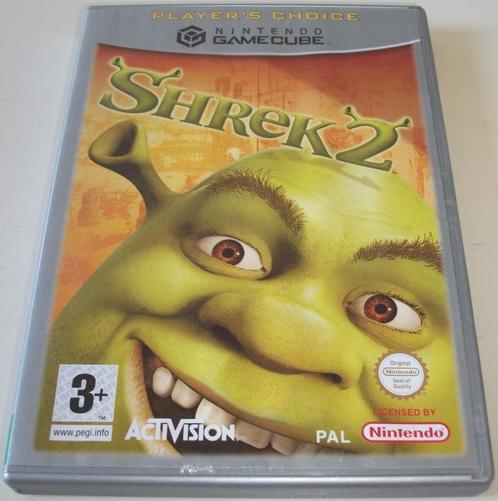 GameCube Game *** SHREK 2 *** The Adventure Continues!, Spelcomputers en Games, Games | Nintendo GameCube, Zo goed als nieuw, Avontuur en Actie