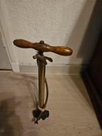 Antieke Fietspomp - Geel Koper, Ophalen of Verzenden, Gebruikt