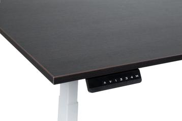 Zit-Sta Bureau met Donker Eiken Blad – Nieuw – 180x80 cm beschikbaar voor biedingen