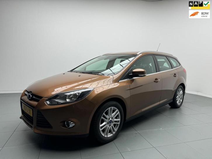 Ford Focus Wagon 1.0 EcoBoost Titanium 125 Pk Airco Navi 173, Auto's, Ford, Bedrijf, Te koop, Focus, ABS, Airbags, Airconditioning