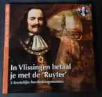 Set Herdenkingsmunten Vlissingen "Ruyter" 2007, Verzenden, Koningin Beatrix, Euro's, Setje