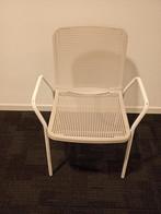 Witte Kunststof Stoel, Tuin en Terras, Tuinstoelen, Ophalen of Verzenden