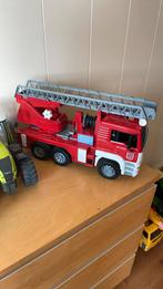Bruder brandweer, Kinderen en Baby's, Speelgoed | Speelgoedvoertuigen, Ophalen of Verzenden, Gebruikt
