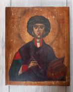 Prachtige gesigneerde Icoon van Saint Panteleon (55), Antiek en Kunst, Antiek | Religie, Ophalen of Verzenden