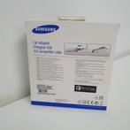 Samsung MicroUSB autolader wit, Madefor@samsung.com, Nieuw, Ophalen of Verzenden, Evert van de Beekstraat 310, 1118CX Schiphol