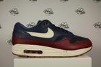 Nike Air Max 1 Navy Team Red - 45, -, Blauw, -, Ophalen of Verzenden