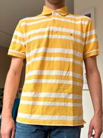 Tommy Hilfiger polo shirt geel wit maat M, Maat 48/50 (M), Geel, Tommy Hilfiger, Ophalen of Verzenden
