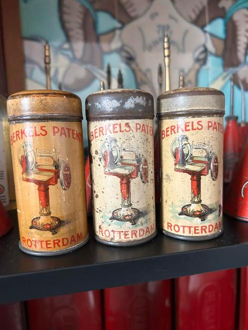 ZOEK alle soorten oude blikken van berkel snijmachine berkel, Verzamelen, Blikken, Gebruikt, Overige, Overige merken, Ophalen