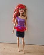 Pop Mattel barbie gitarist rock n royals rood haar, Ophalen of Verzenden, Zo goed als nieuw, Barbie