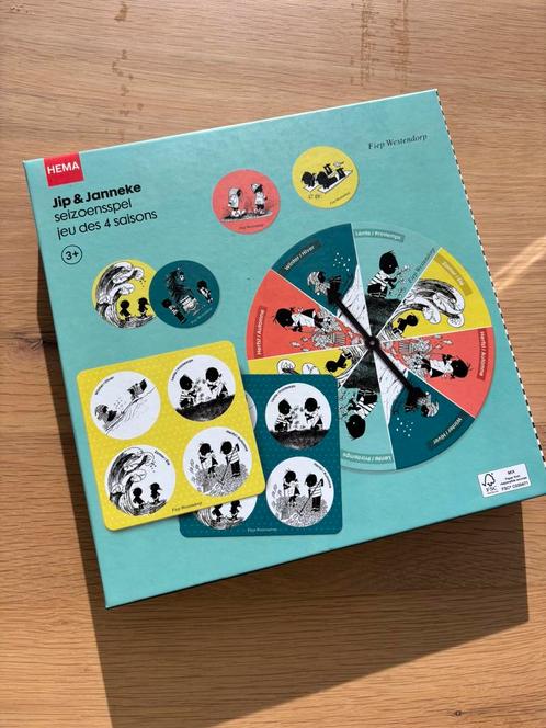 Jip en Janneke Seizoensspel, Kinderen en Baby's, Speelgoed | Educatief en Creatief, Zo goed als nieuw, Ophalen of Verzenden