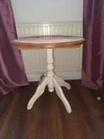 BROCANTE (BIJZET) TAFELTJE, Ophalen, Minder dan 55 cm, Rond, Zo goed als nieuw