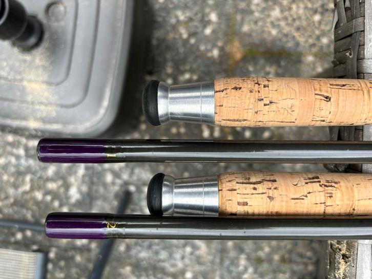 Stinger hengels oldskool 2,25 ponds+solar sleeves, Watersport en Boten, Hengelsport | Karpervissen, Gebruikt, Werphengel, Ophalen of Verzenden