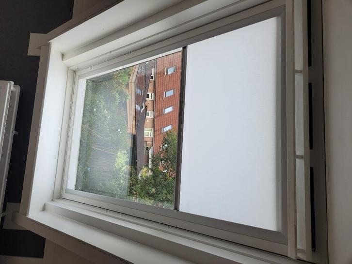 2x Velux inbouw rolgordijn GGL 3 wit, Huis en Inrichting, Stoffering | Gordijnen en Lamellen, Gebruikt, Minder dan 100 cm, 50 tot 100 cm