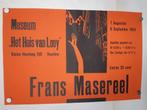 Originele Poster Frans Masereel Amsterdam, Verzamelen, Verzenden, A1 t/m A3, Overige onderwerpen, Rechthoekig Staand