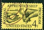 USA Verenigde Staten 1201 - Leerlingwezen, Postzegels en Munten, Postzegels | Amerika, Ophalen of Verzenden, Noord-Amerika, Gestempeld