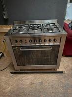 Indesit 5-pits Gasfornuis, Gebruikt, 60 cm of meer, Grill, Ophalen of Verzenden