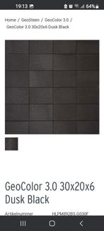 GEZOCHT  restpartij MBI GeoColor Dusk Black 30x20x6 cm, Nieuw, Ophalen of Verzenden