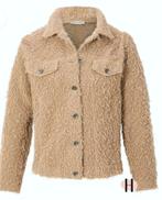 Geweldig fluffy zacht mokka jasje Dreamstar L, Kleding | Dames, Ophalen of Verzenden, Zo goed als nieuw, Maat 38/40 (M)