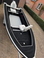 Quicksilver 450SF aluminium visboot 15 pk honda en trailer, Watersport en Boten, Ophalen, 10 tot 30 pk, Aluminium, Zo goed als nieuw