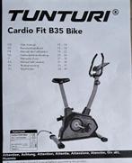 Tunturi Cardio Fit B35 Hometrainer, Sport en Fitness, Ophalen, Zo goed als nieuw, Metaal, Buik
