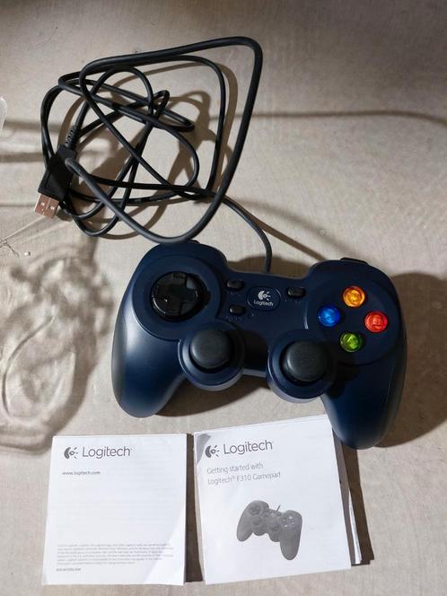 Logitech controller, Computers en Software, Joysticks, Zo goed als nieuw, Ophalen of Verzenden