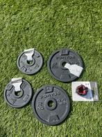 4 halterschijven Decathlon Domyos 2x 1kg, 2x 2 kg, Sport en Fitness, Fitnessmaterialen, Ophalen of Verzenden, Nieuw